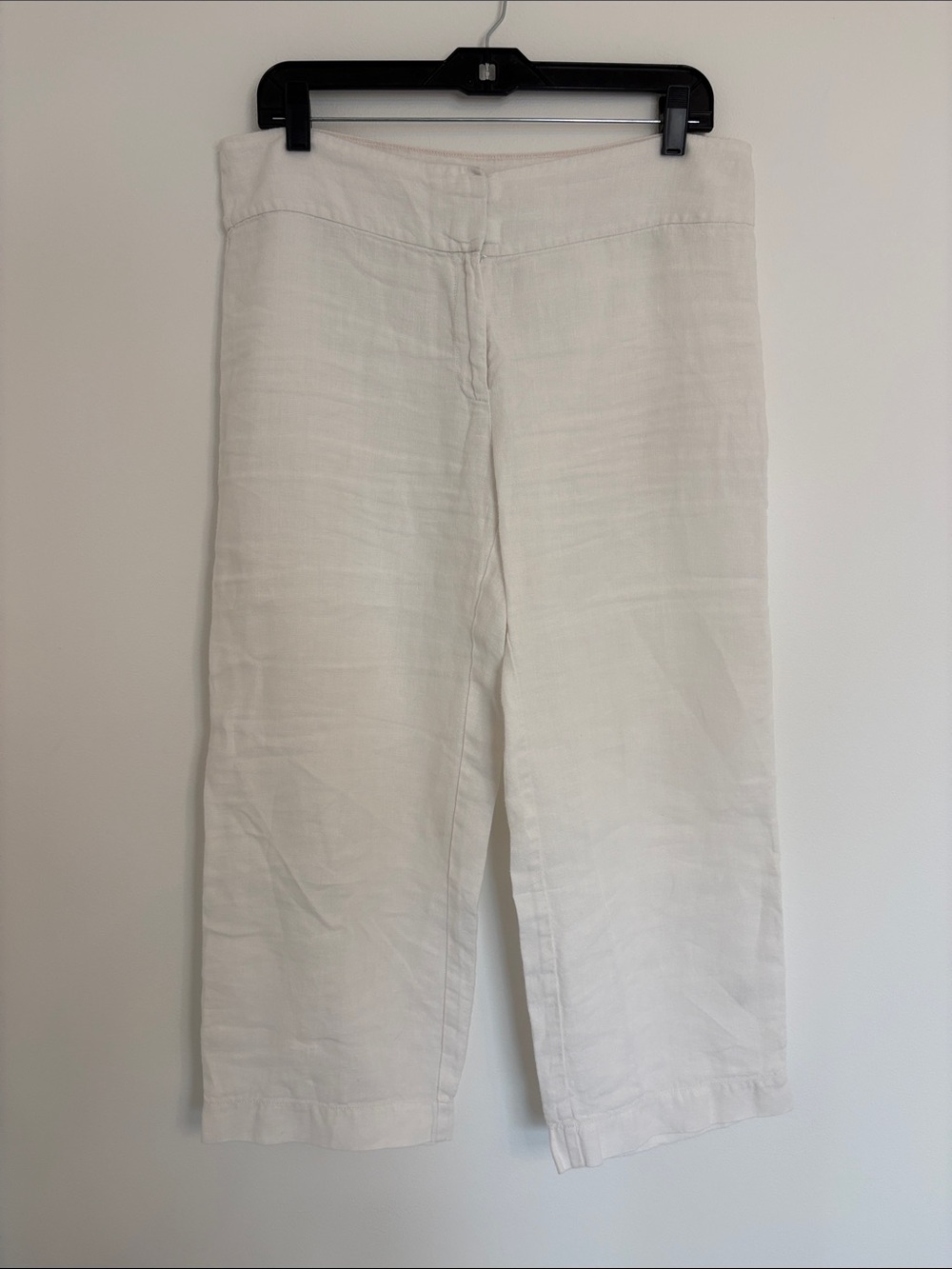 Eileen Fisher Wide Leg Cropped Capri Pants